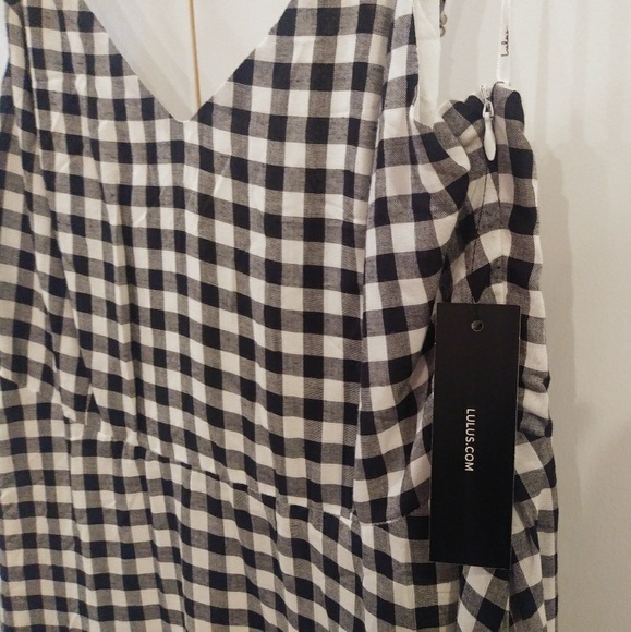 Lulu's Gingham Skater Dress - Picture 4 of 6